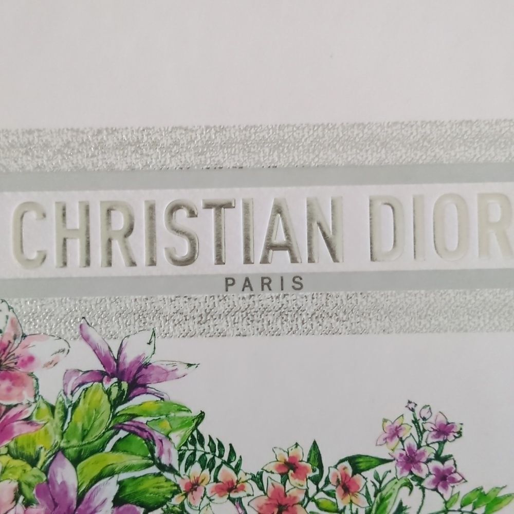 Dior Keepsake Gift Box Floral with Tissue Paper Envelope NEW - Picture 5 of 9
